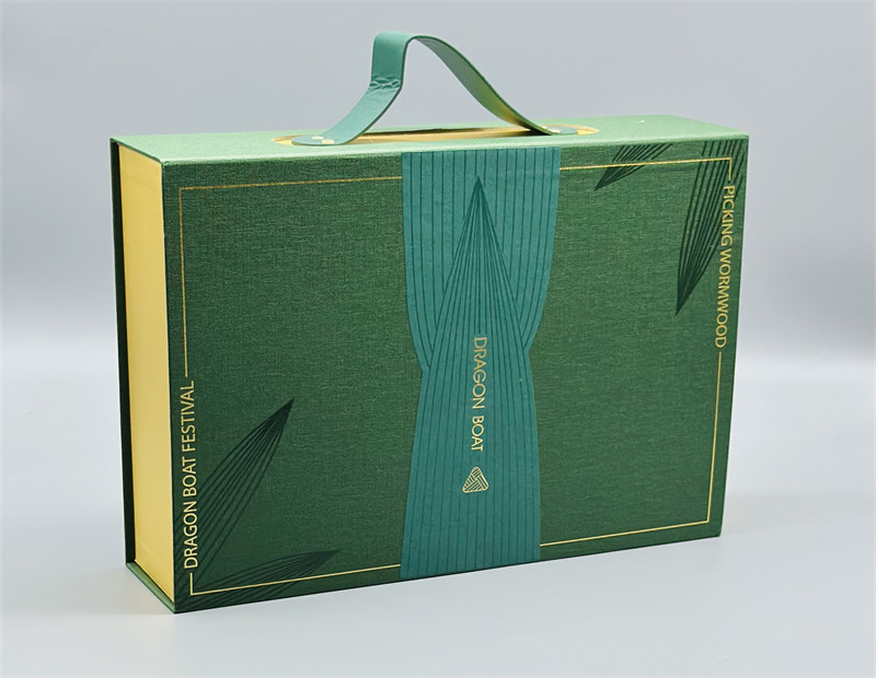 3D立体图案手提粽子礼盒