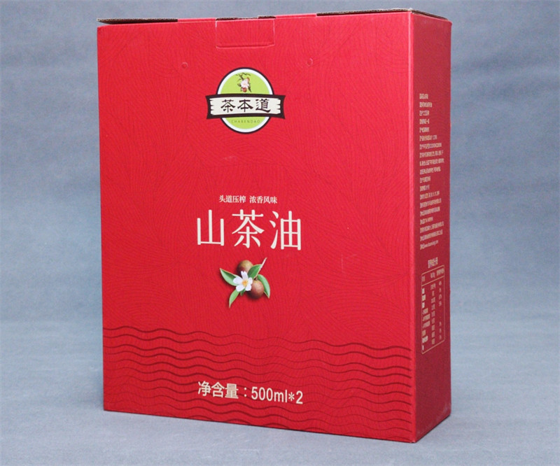 茶本道山茶油瓦楞礼盒